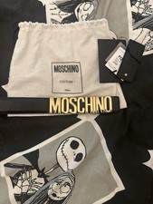 Moschino metal logo women's