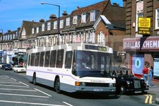 35mm Slide University Bus DAF