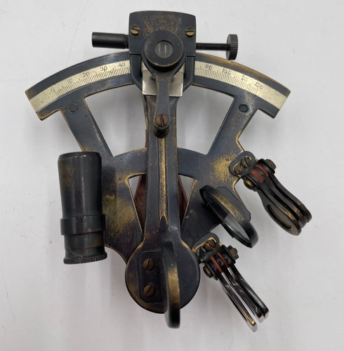 Vintage repro brass nautical - repro,