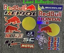 Laser Reflective Red Bull HRC