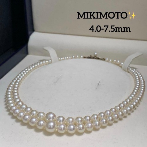 Mikimoto akoya pearl necklace - mikimoto,