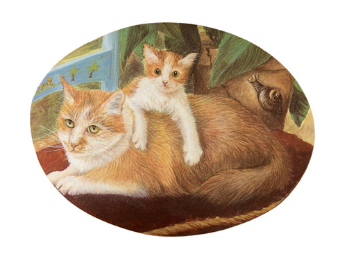Ginger kitten magnet - kitten,