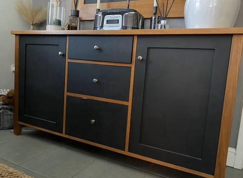 Solid oak sideboard - oak,