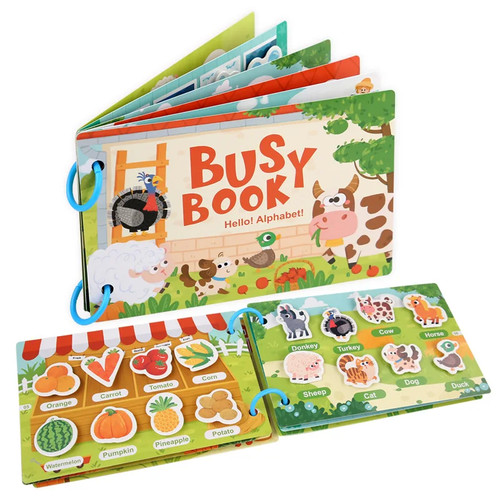 Busy book sticker - quiet,