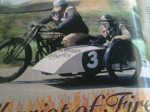 Hughes norton sidecar outfit - hughes,