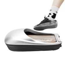 Automatic Shoe Cover Dispenser Machine with 1 Roll Overshoe Film Waterproof 