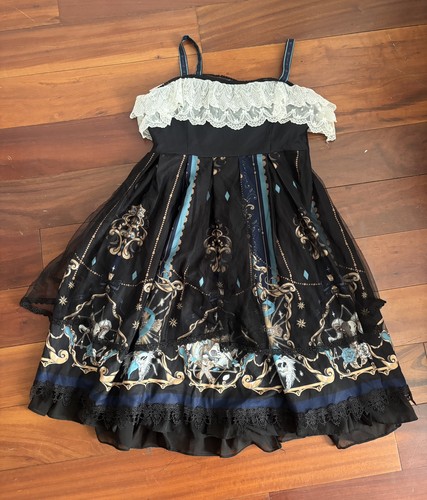 Black lolita - black,