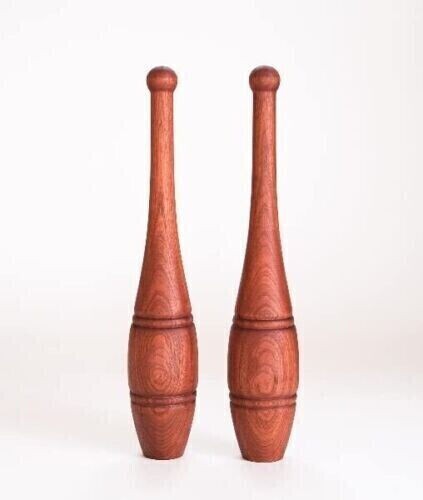 Wooden indian clubs - clubs, mugdar