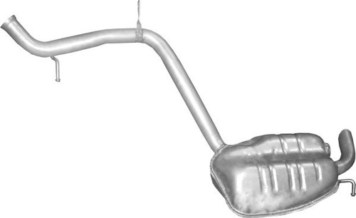 End silencer polmo left - polmo,