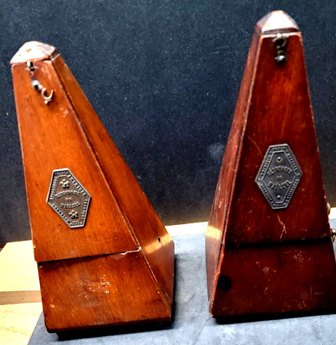 Antique pair mahogany - antique,
