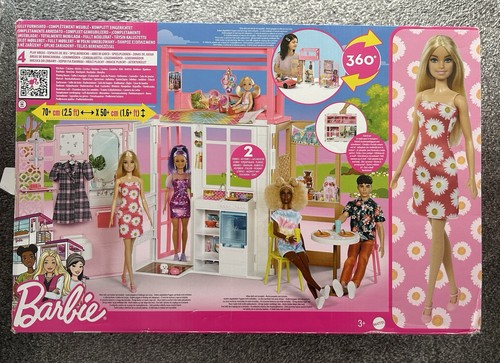 Barbie fold dolls house - fold, &