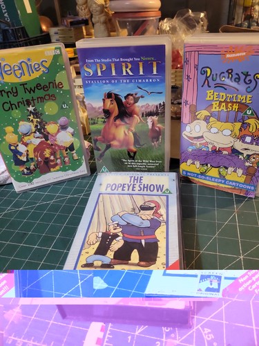 Kids vhs films - vhs,