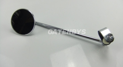 New chrome long stem clamp - new,