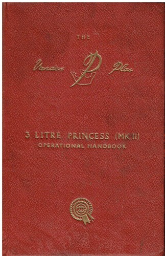 Vanden plas litre princess - 3-litre,