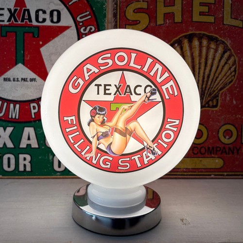 Texaco filling station - texaco, pinup