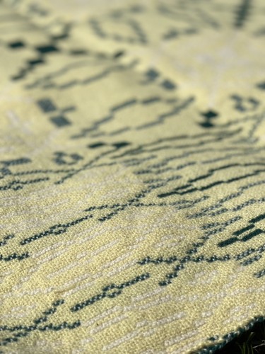 Vintage welsh tapestry blanket - tapestry,