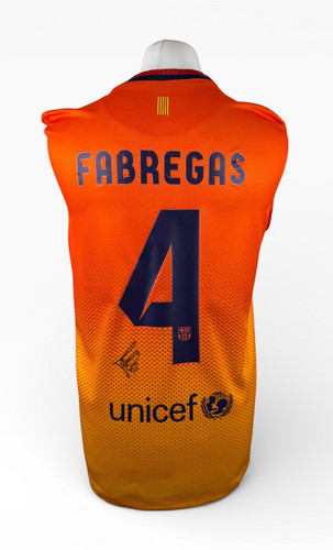 Signed cesc fabregas shirt - fabregas,
