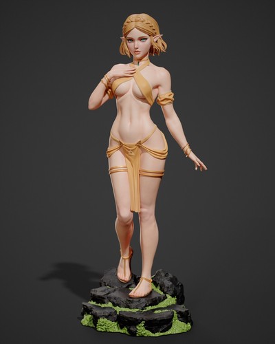 Princess zelda statue sexy - princess,