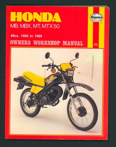 Honda haynes mt5 - honda, mt50