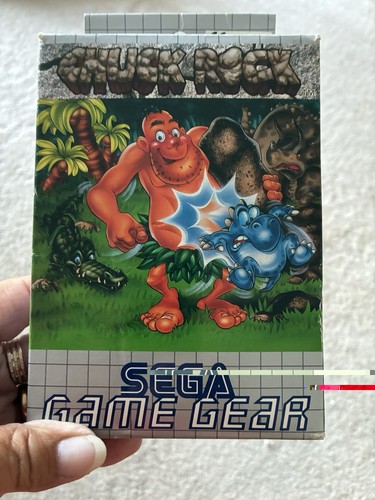 Sega game gear - game, rock