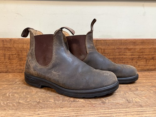 Blundstone rustic brown boots - blundstone,