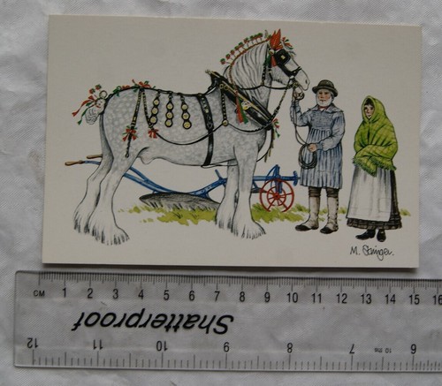 Old postcard shire - old,