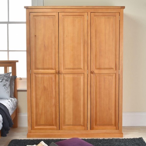 Solid pine triple - triple, wardrobe