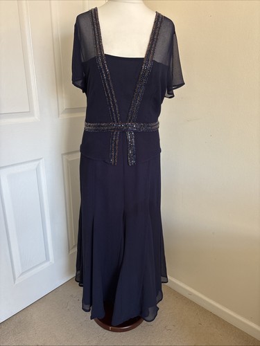 Kaleidoscope navy beaded - navy,