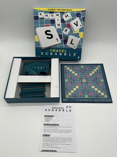 Travel scrabble compact board - compact,