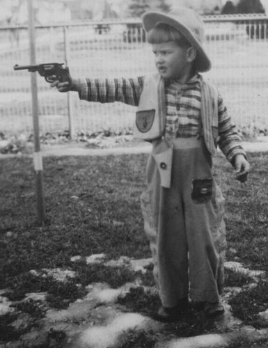 Photograph boy cowboy - 5e,