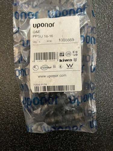 Uponor pack of - q&e,