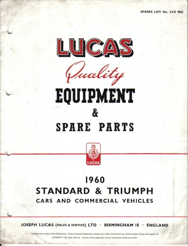 Standard triumph companion - triumph,