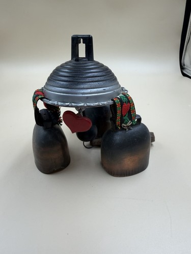 Vintage german swiss - metal, cow