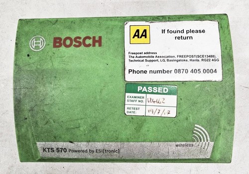 Bosch kts570 diagnostic - bosch,