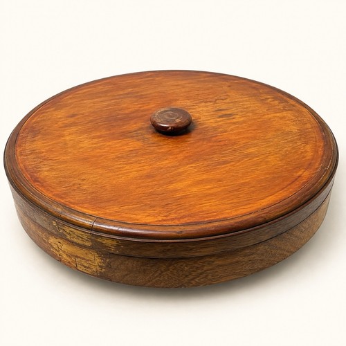 Vintage wooden lazy susan - wooden,