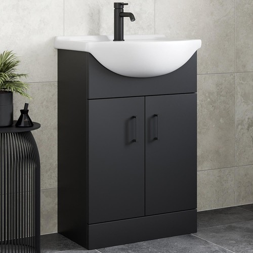 Freestanding vanity unit - vanity, with