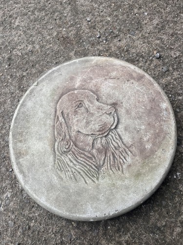 Garden stepping stones dog - stepping,