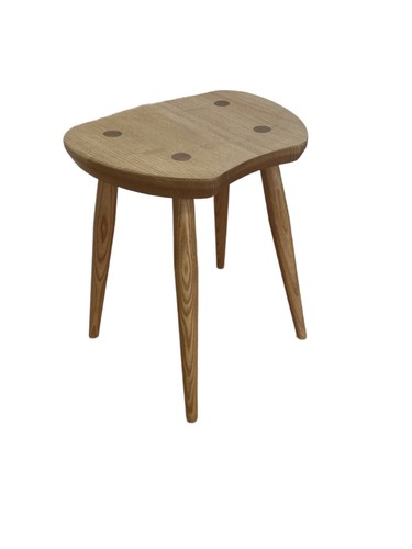 Ercol saddle stool oak - stool, in