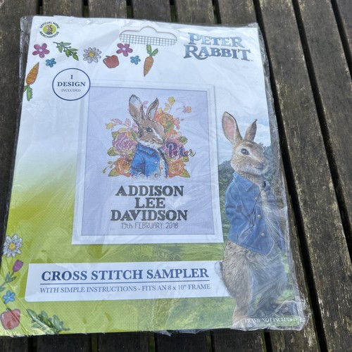 Peter rabbit cross - cross, stitch