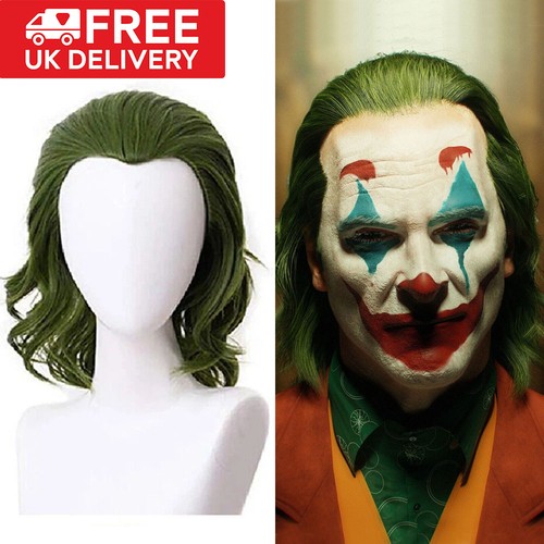Halloween green joker - halloween, wig