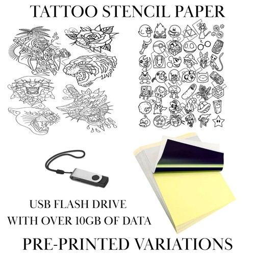 Pre printed tattoo flash - tattoo,