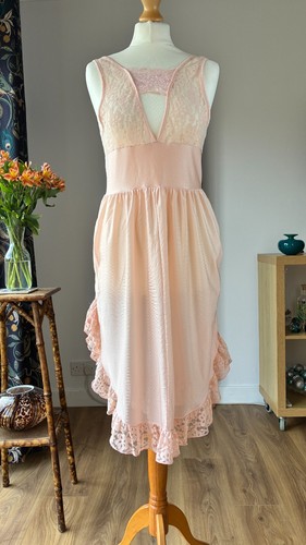 Vintage blush pink nylon - blush,