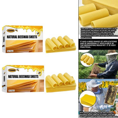 Beeswax sheets candle - beeswax,