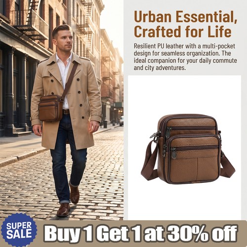 Men genuine leather - men's,