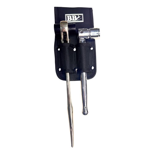 Black double scaffold spanner - scaffold,