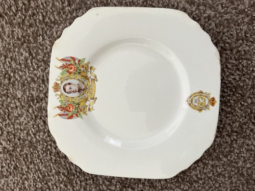 Edward vii coronation plate - vii,