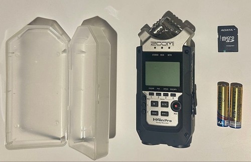Zoom h4n pro - handy, portable