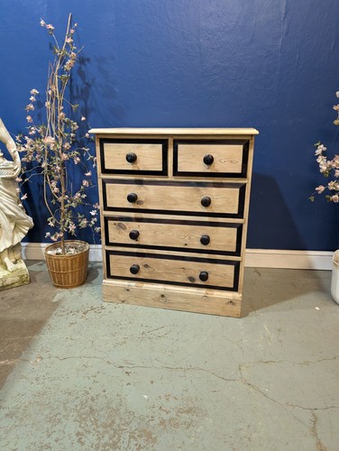 Vintag victorian pine - pine, chest