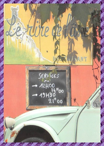 Postcard citroën - 2, cv