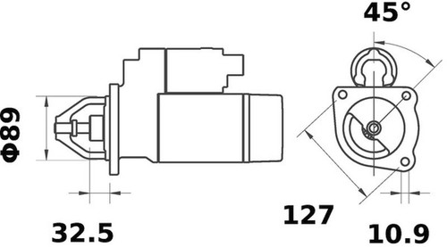 Mahle starter motor 369 - mahle,